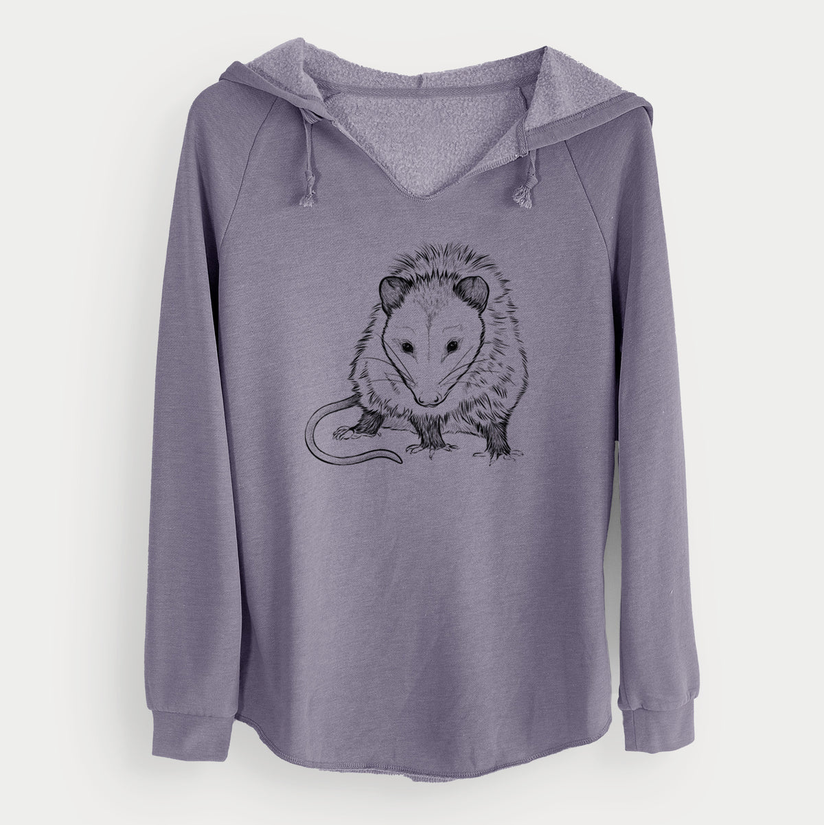 Virginia Opossum - Didelphis virginiana - Cali Wave Hooded Sweatshirt