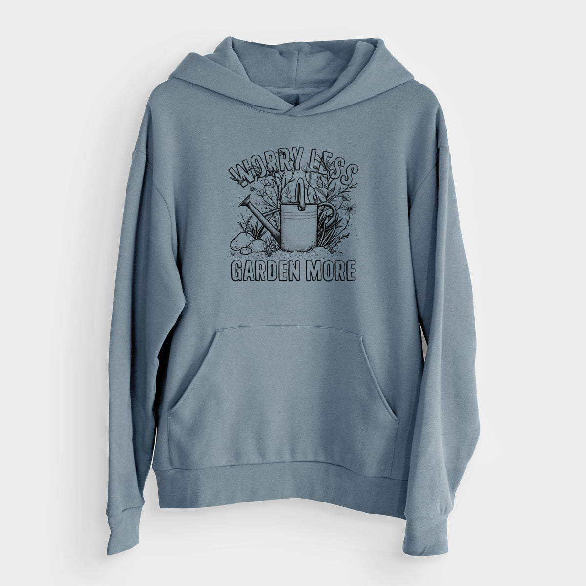 Worry Less — Garden More  - Bodega Midweight Hoodie