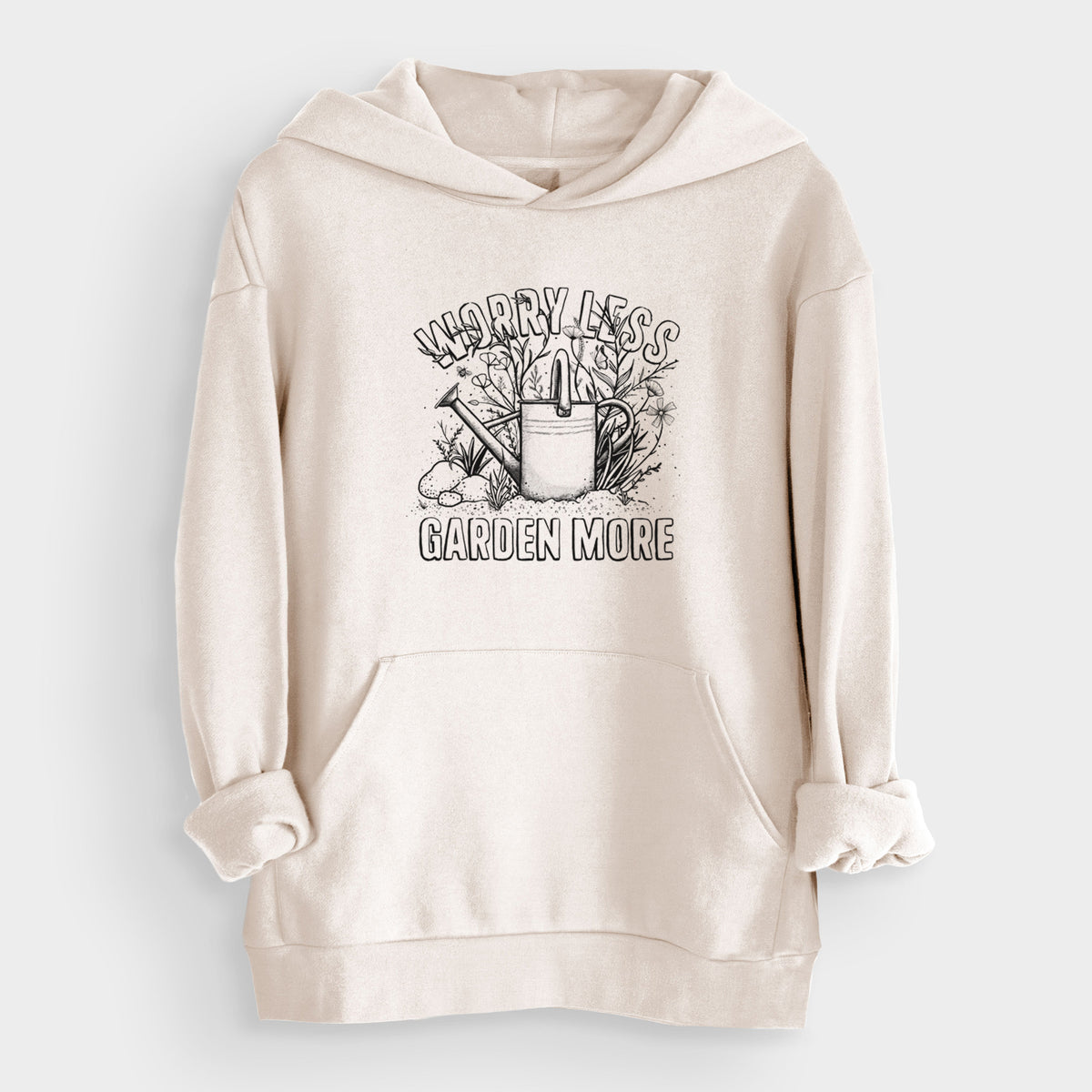 Worry Less — Garden More  - Bodega Midweight Hoodie