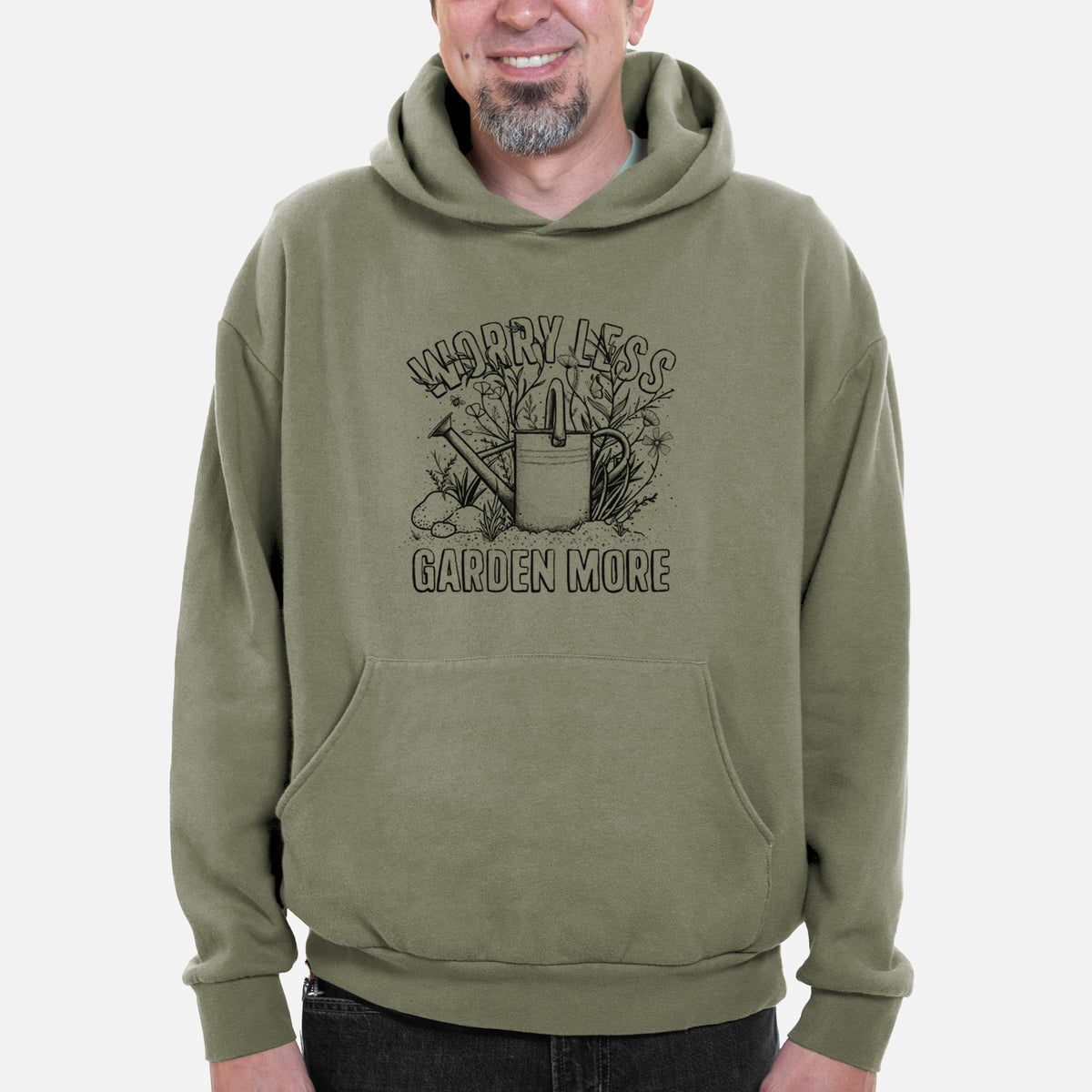 Worry Less — Garden More  - Bodega Midweight Hoodie