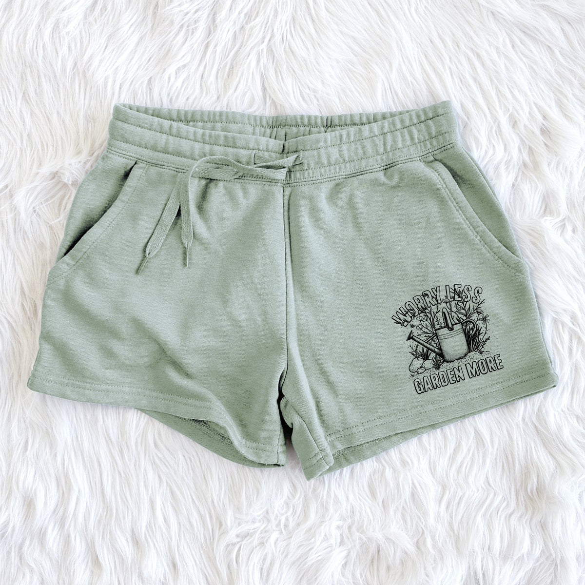 Worry Less — Garden More - Women&#39;s Cali Wave Shorts