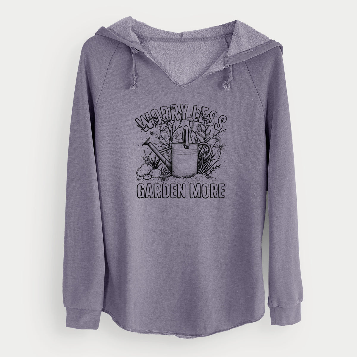 Worry Less — Garden More - Cali Wave Hooded Sweatshirt
