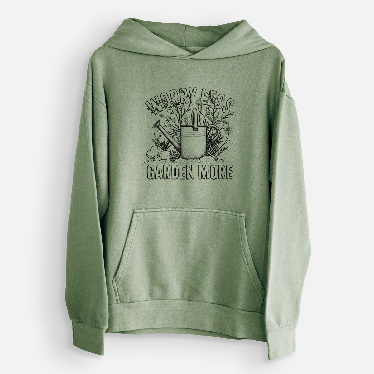 Worry Less — Garden More  - Urban Heavyweight Hoodie