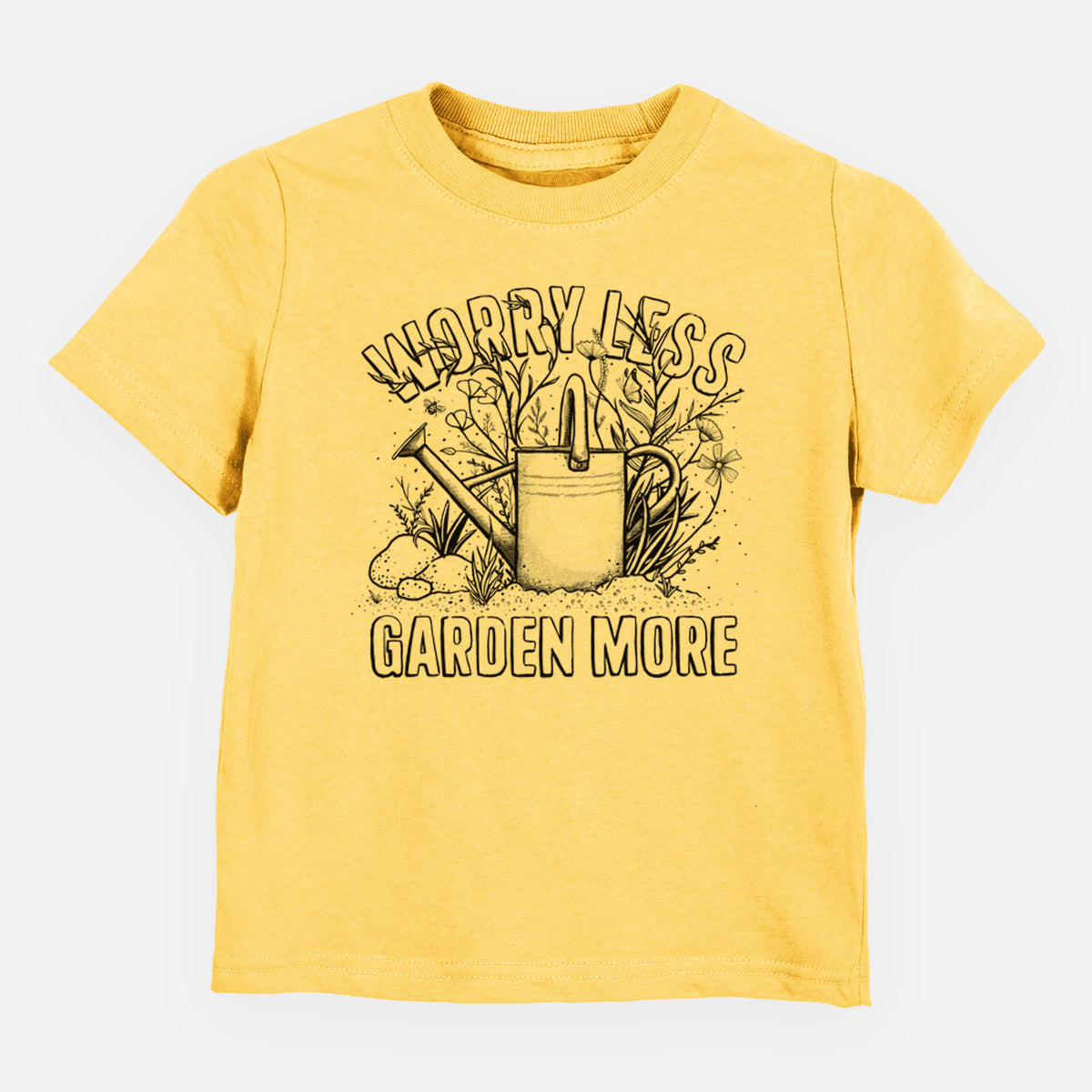 Worry Less — Garden More - Kids Shirt