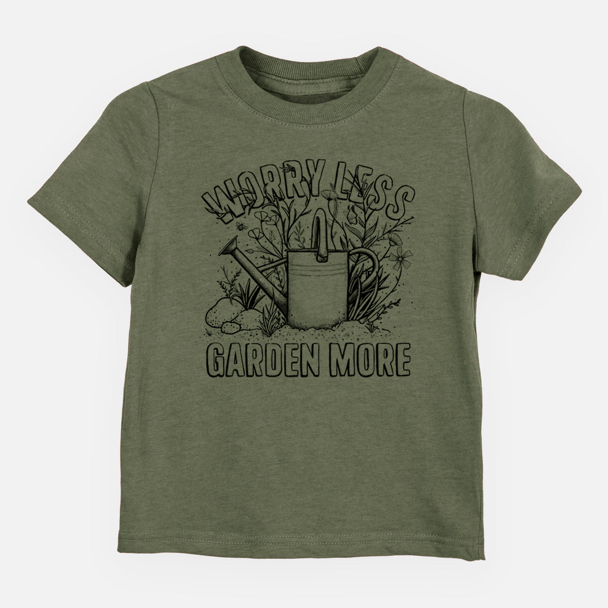 Worry Less — Garden More - Kids Shirt