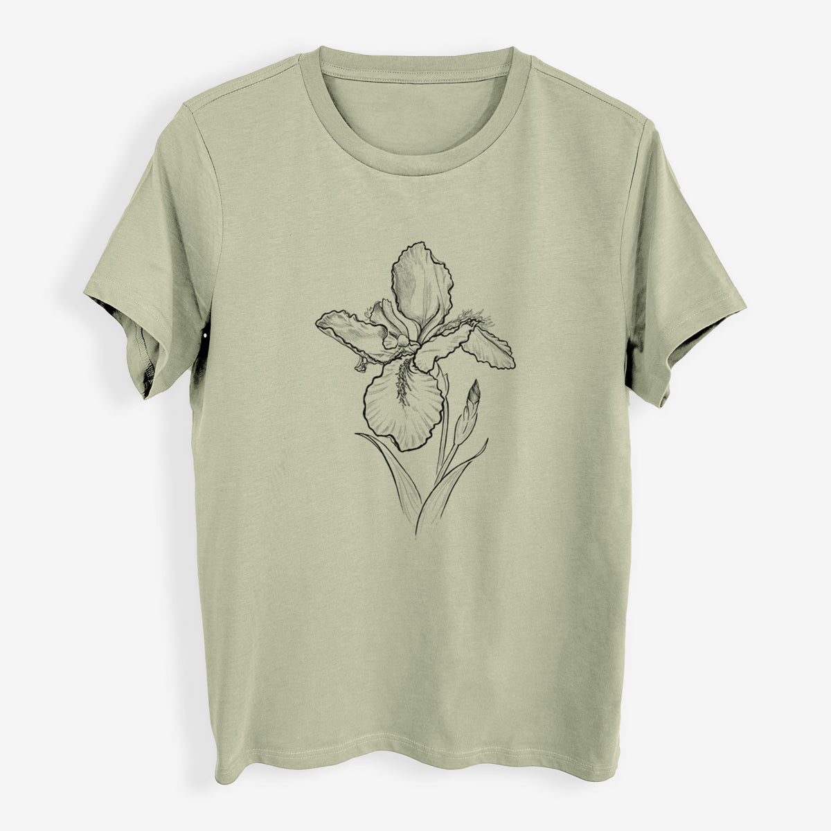 Wall Iris - Iris tectorum - Womens Everyday Maple Tee