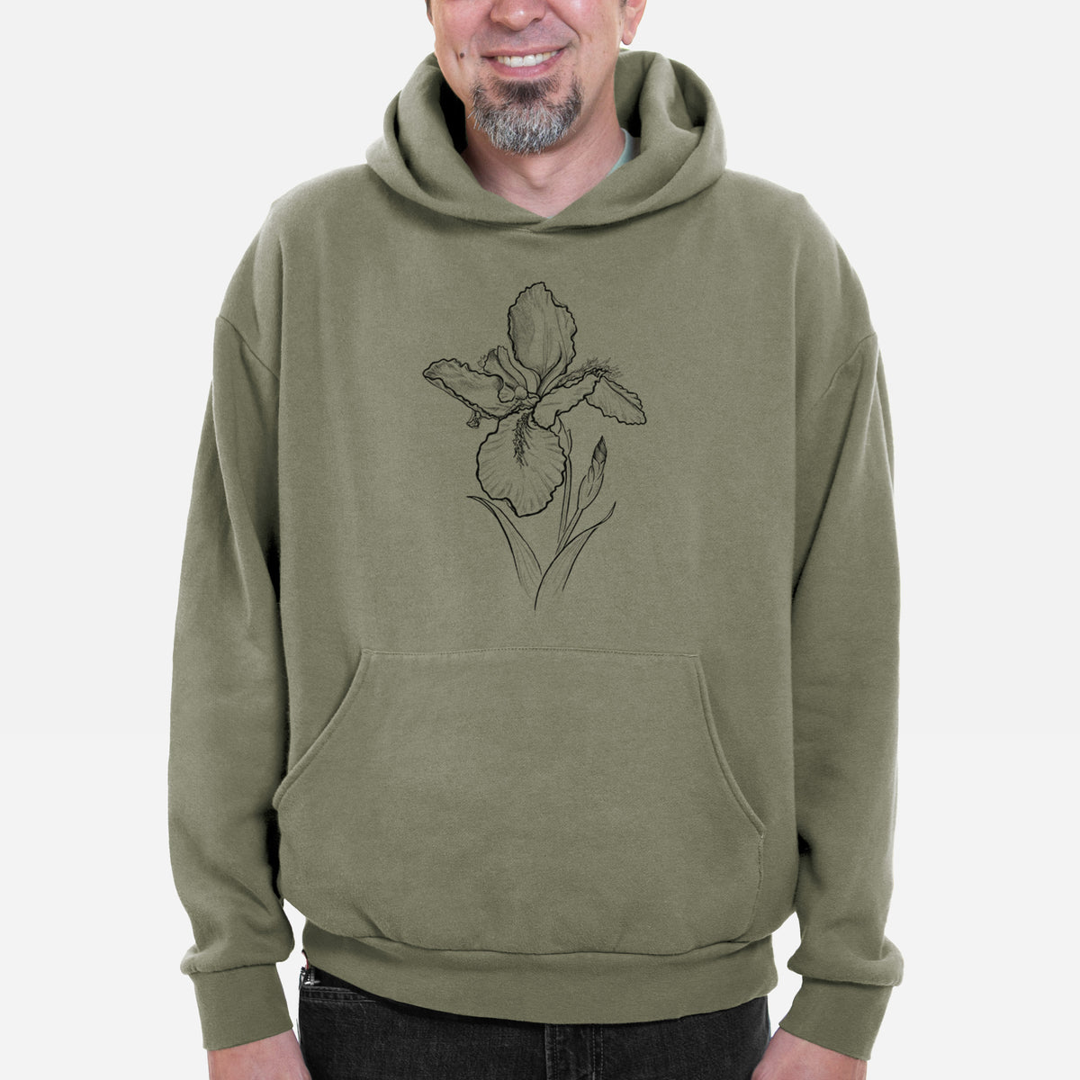 Wall Iris - Iris tectorum  - Bodega Midweight Hoodie