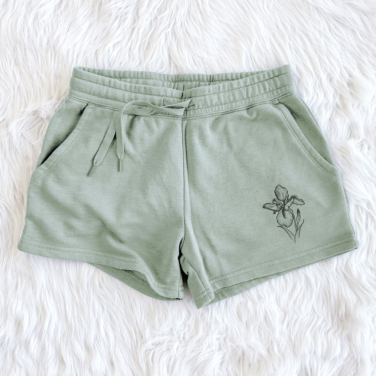 Wall Iris - Iris tectorum - Women's Cali Wave Shorts
