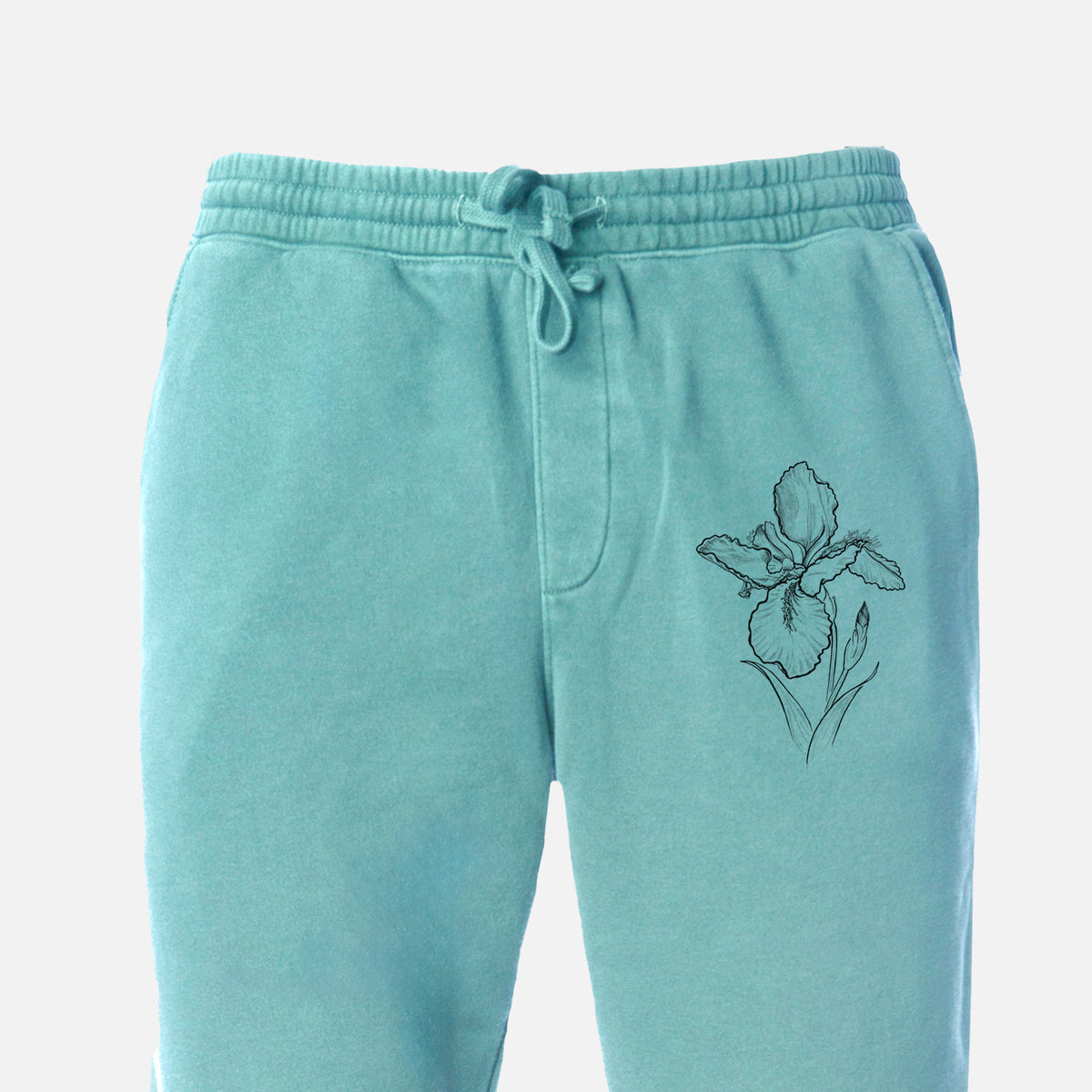 Wall Iris - Iris tectorum - Unisex Pigment Dyed Sweatpants