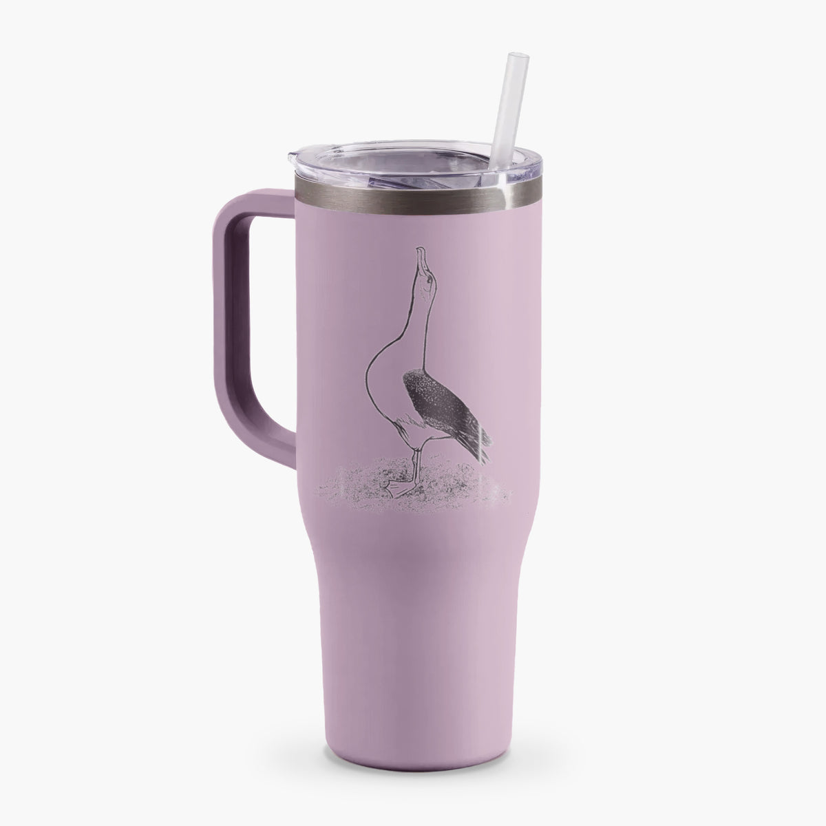 Diomedea exulans - Wandering Albatross - 40oz Tumbler with Handle