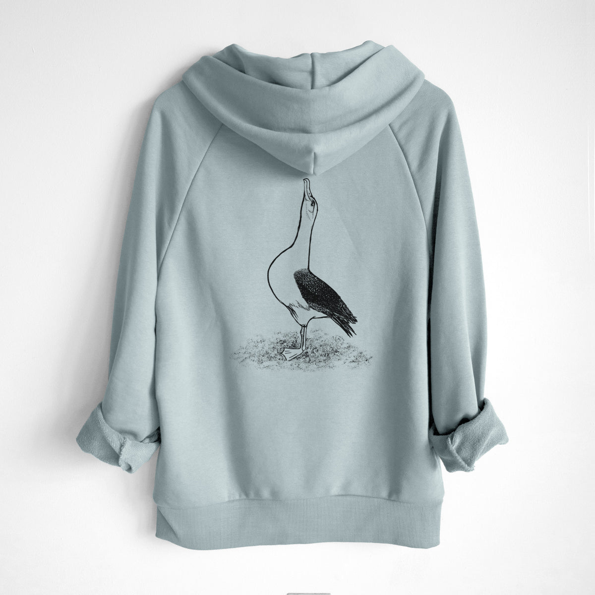 Diomedea exulans - Wandering Albatross - UltraLuxe Heavyweight French Terry Hoodie