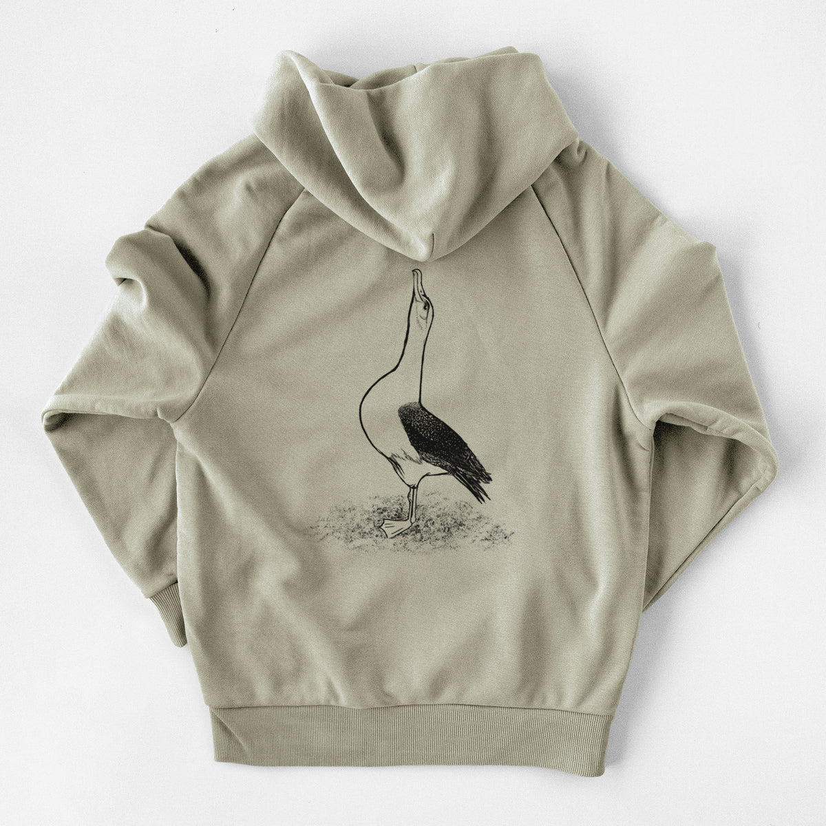 Diomedea exulans - Wandering Albatross - UltraLuxe Heavyweight French Terry Hoodie