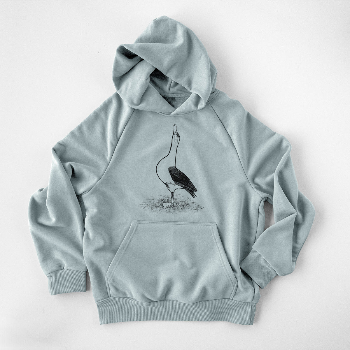 Diomedea exulans - Wandering Albatross - UltraLuxe Heavyweight French Terry Hoodie
