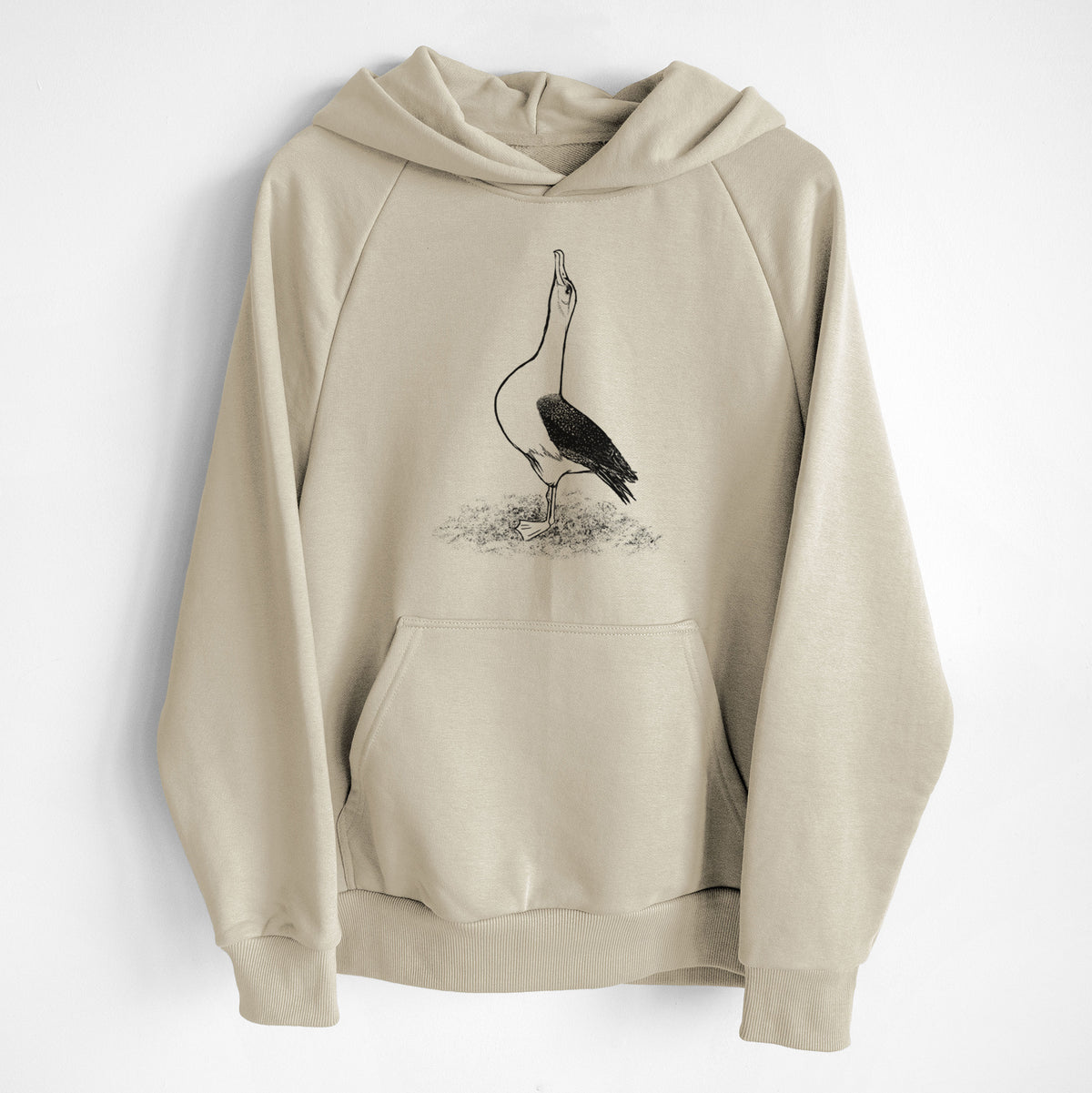 Diomedea exulans - Wandering Albatross - UltraLuxe Heavyweight French Terry Hoodie