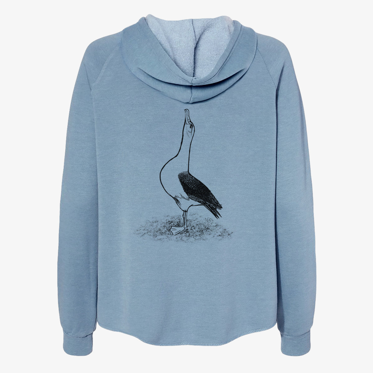 Diomedea exulans - Wandering Albatross - Women's Cali Wave Zip-Up Sweatshirt