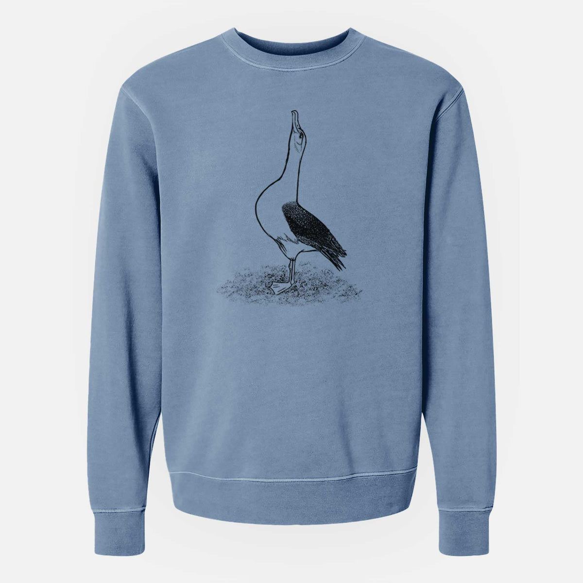 Diomedea exulans - Wandering Albatross - Unisex Pigment Dyed Crew Sweatshirt