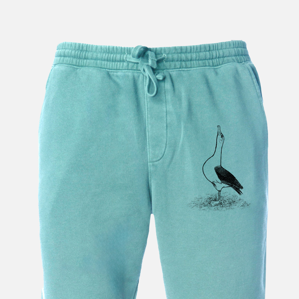 Diomedea exulans - Wandering Albatross - Unisex Pigment Dyed Sweatpants