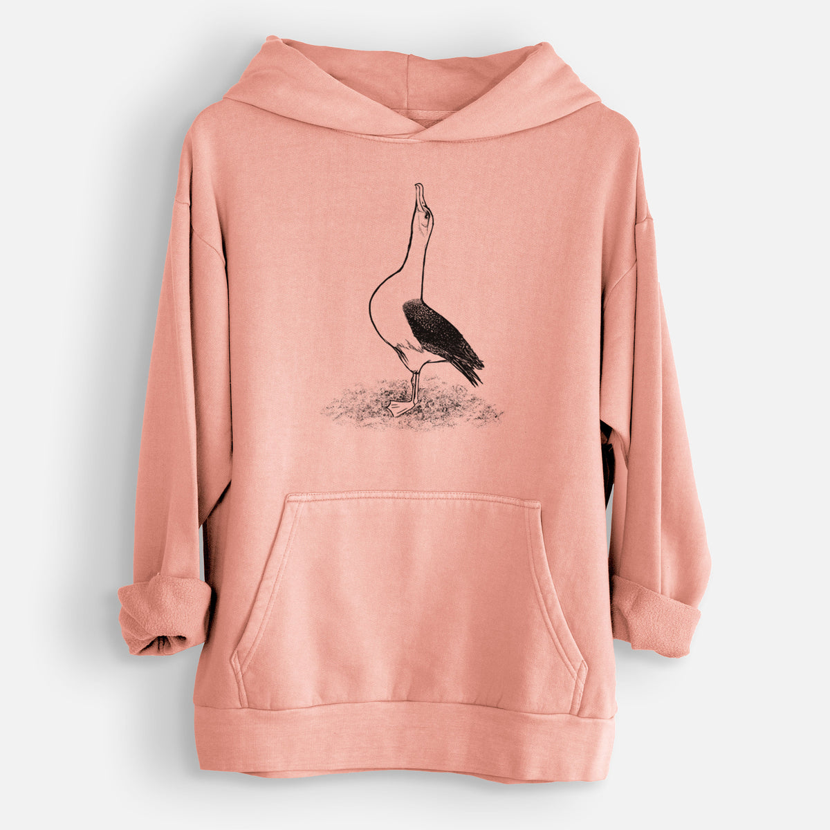 Diomedea exulans - Wandering Albatross  - Urban Heavyweight Hoodie