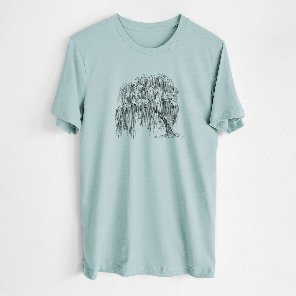 Weeping Willow - Salix babylonica - Lightweight 100% Cotton Unisex Crewneck