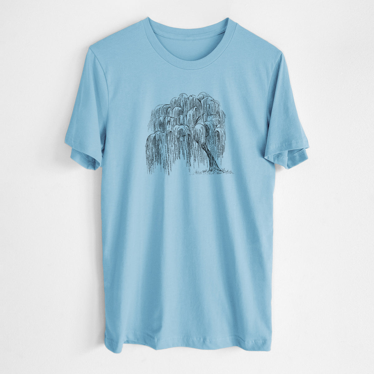 Weeping Willow - Salix babylonica - Lightweight 100% Cotton Unisex Crewneck