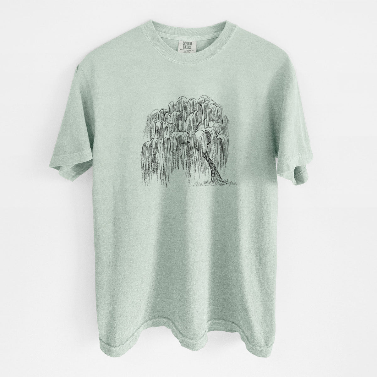 Weeping Willow - Salix babylonica - Unisex Comfort Colors Garment-Dyed Heavyweight T-shirt