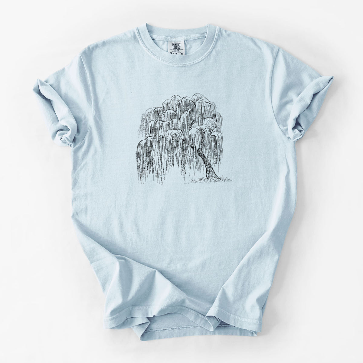 Weeping Willow - Salix babylonica - Unisex Comfort Colors Garment-Dyed Heavyweight T-shirt