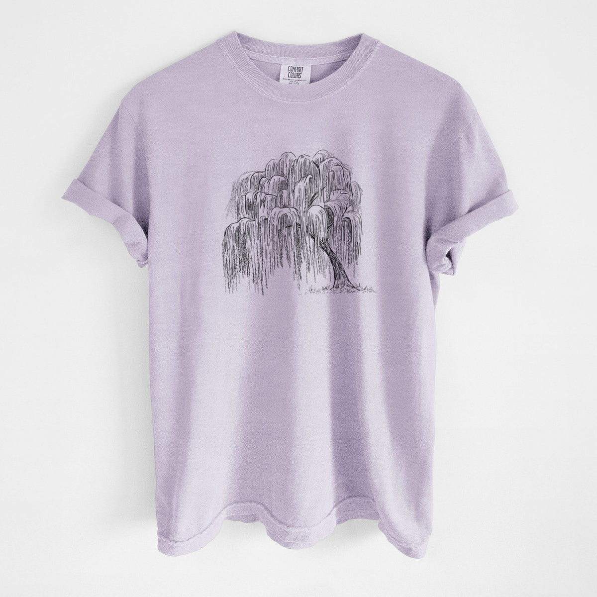 Weeping Willow - Salix babylonica - Unisex Comfort Colors Garment-Dyed Heavyweight T-shirt