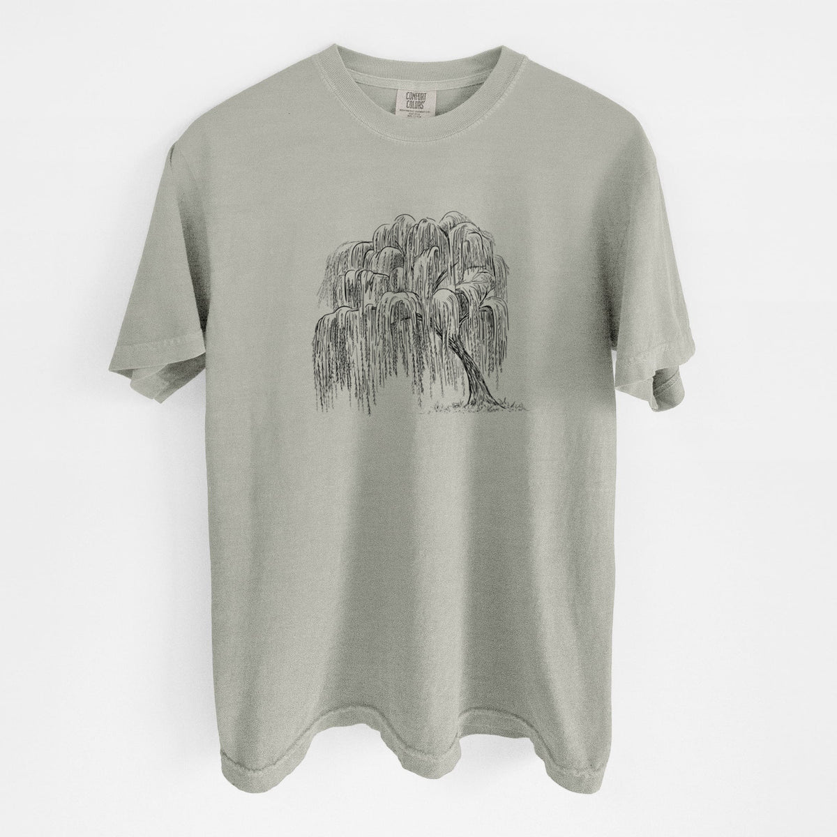 Weeping Willow - Salix babylonica - Unisex Comfort Colors Garment-Dyed Heavyweight T-shirt