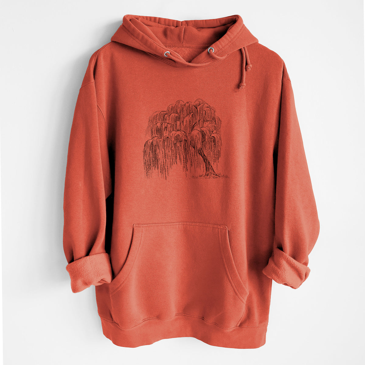 Weeping Willow - Salix babylonica - Heavyweight Fleece Hoodie