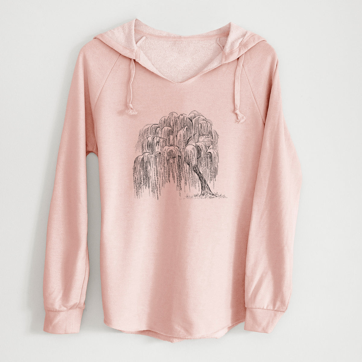 Weeping Willow - Salix babylonica - Cali Wave Hooded Sweatshirt