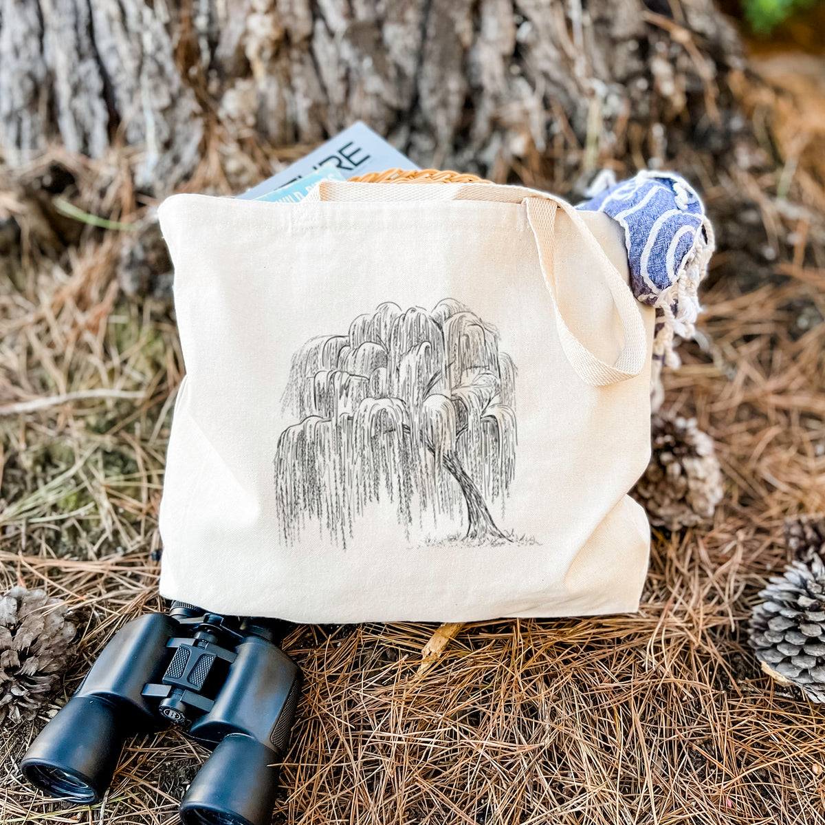 Weeping Willow - Salix babylonica - Tote Bag