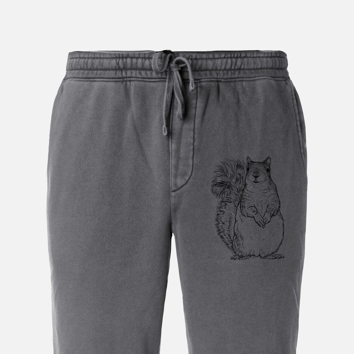 Western Grey Squirrel - Sciurus griseus - Unisex Pigment Dyed Sweatpants