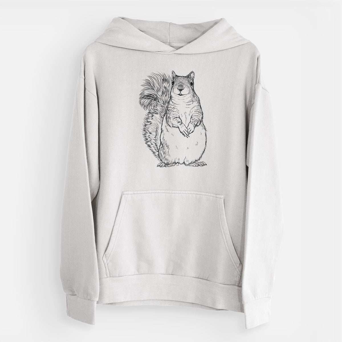 Western Grey Squirrel - Sciurus griseus  - Urban Heavyweight Hoodie