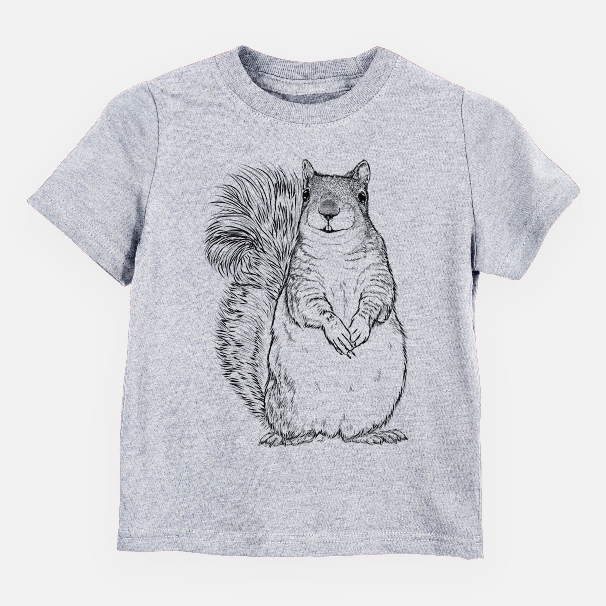 Western Grey Squirrel - Sciurus griseus - Toddler/Youth Shirt