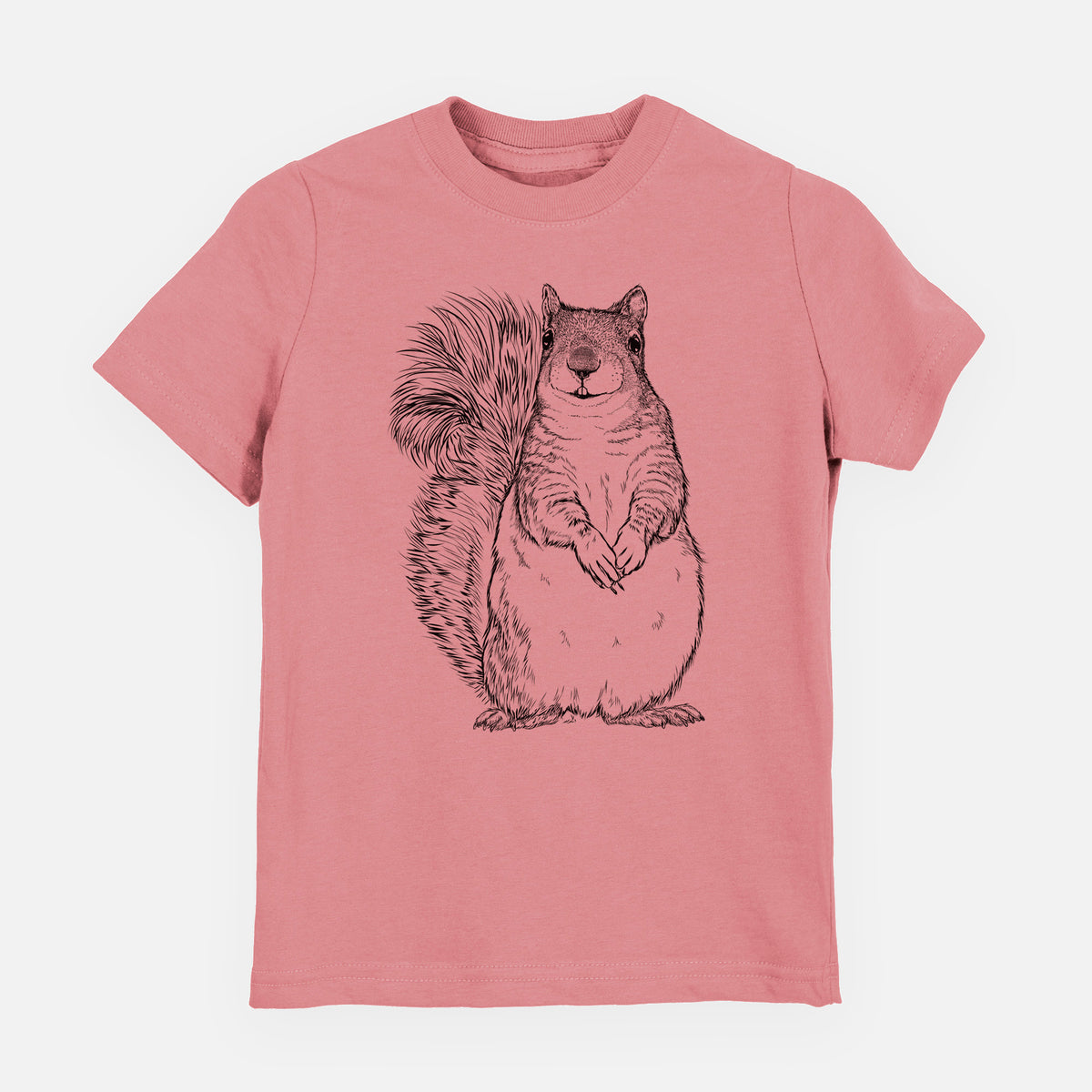 Western Grey Squirrel - Sciurus griseus - Youth Shirt