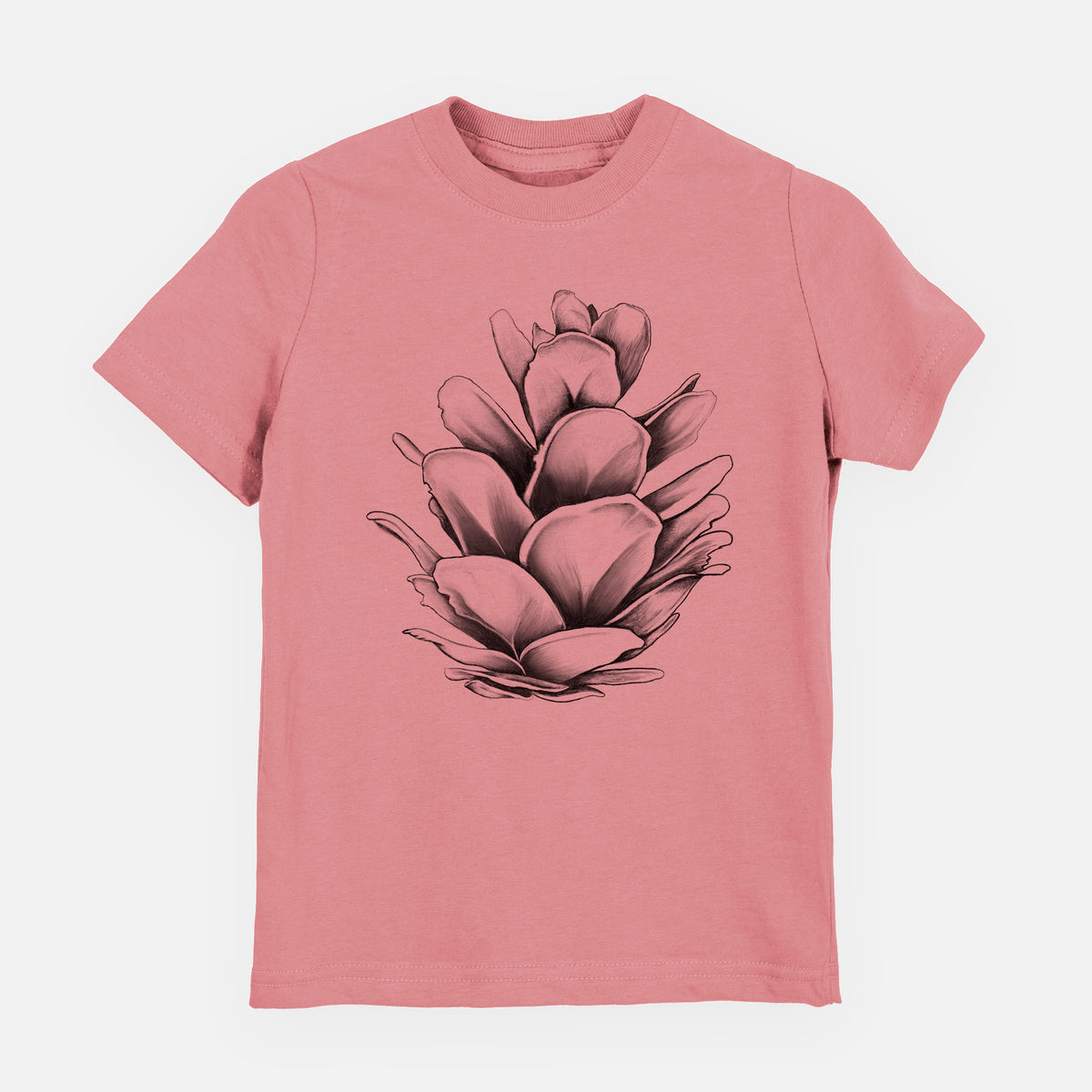 Tsuga heterophylla - Western Hemlock Pine Cone - Youth Shirt