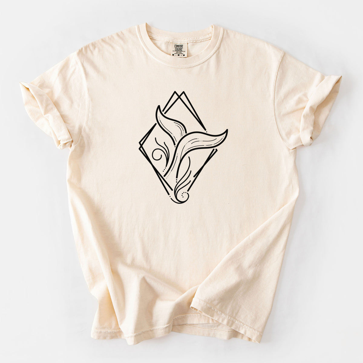 Whale Diamond - Unisex Comfort Colors Garment-Dyed Heavyweight T-shirt