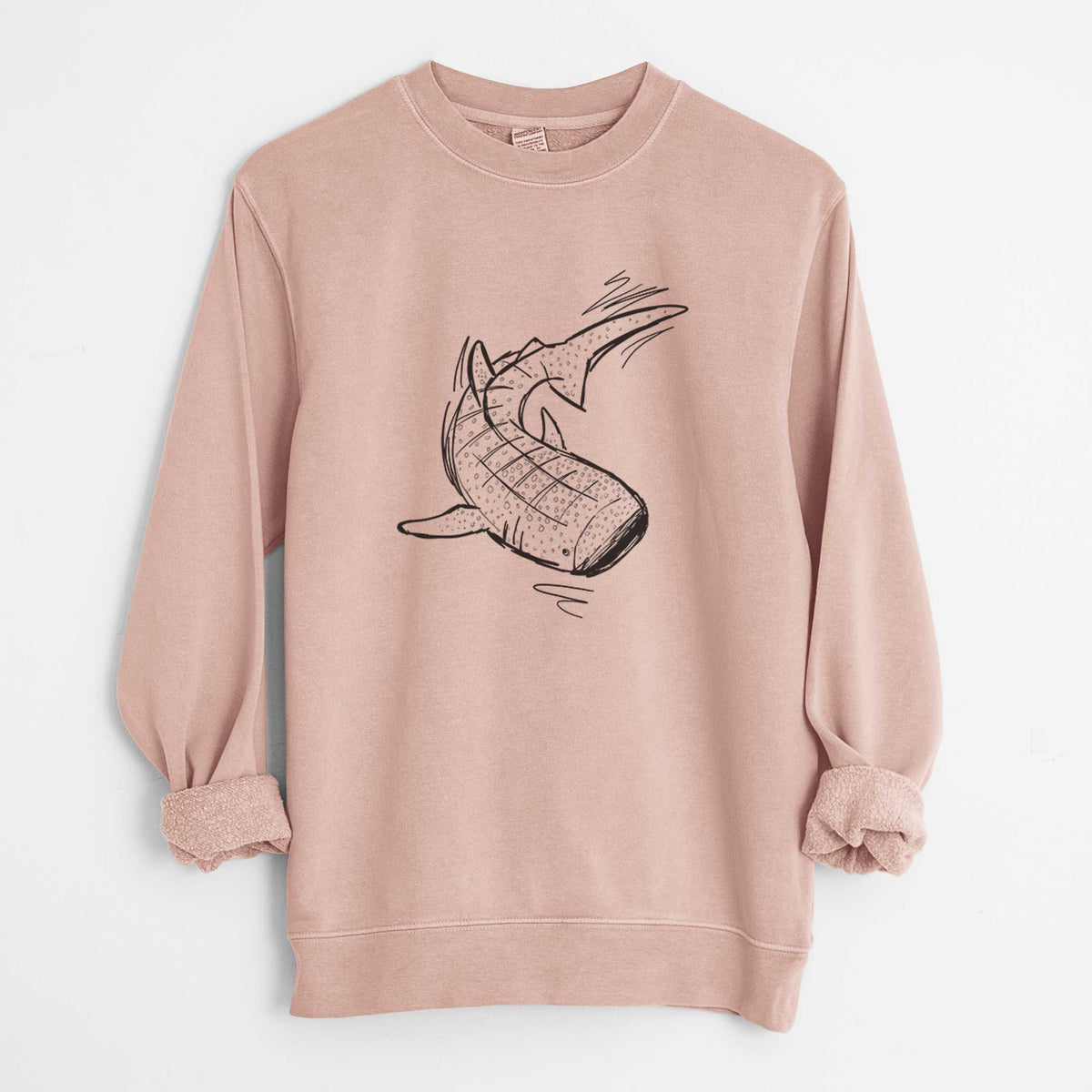 Whale Shark - Unisex Pigment Dyed Crew Sweatshirt