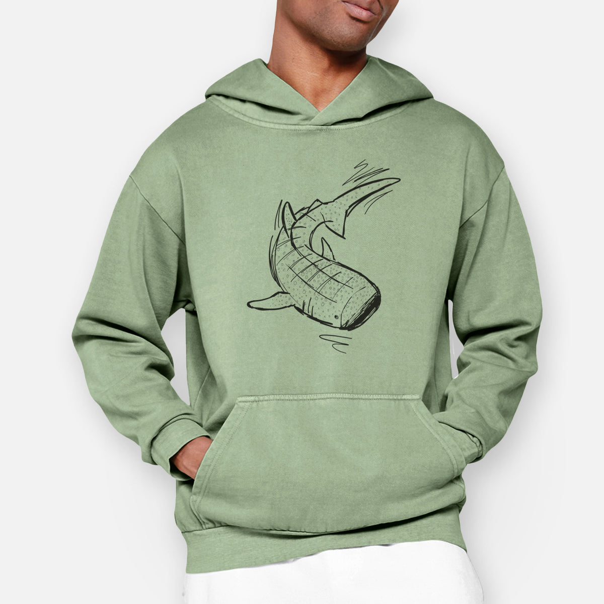 Whale Shark  - Urban Heavyweight Hoodie