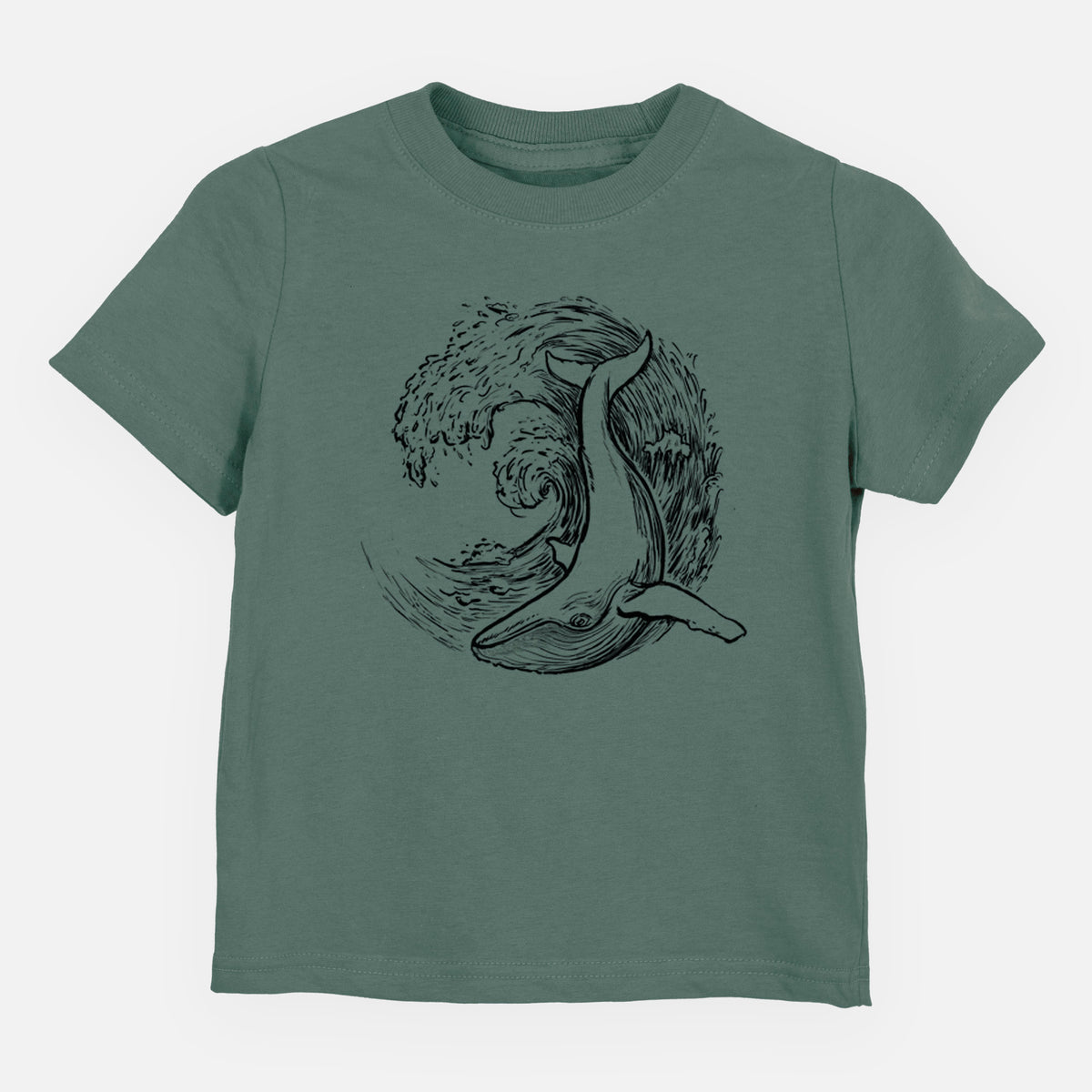 Whale Wave - Toddler/Youth Shirt