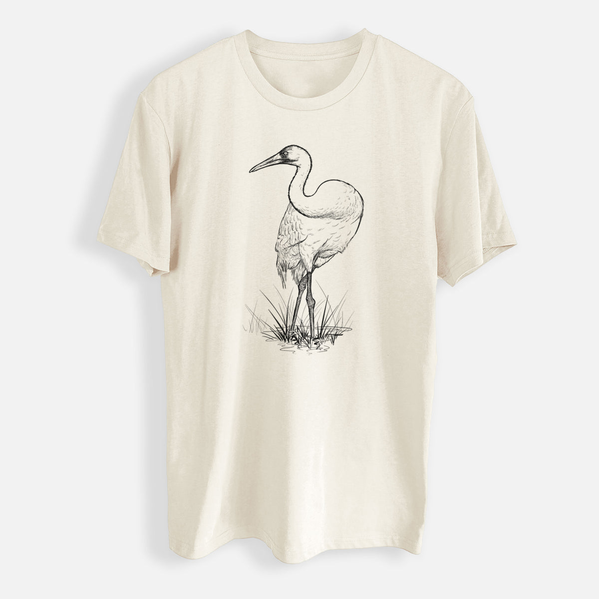 Whooping Crane - Grus americana - Mens Everyday Staple Tee