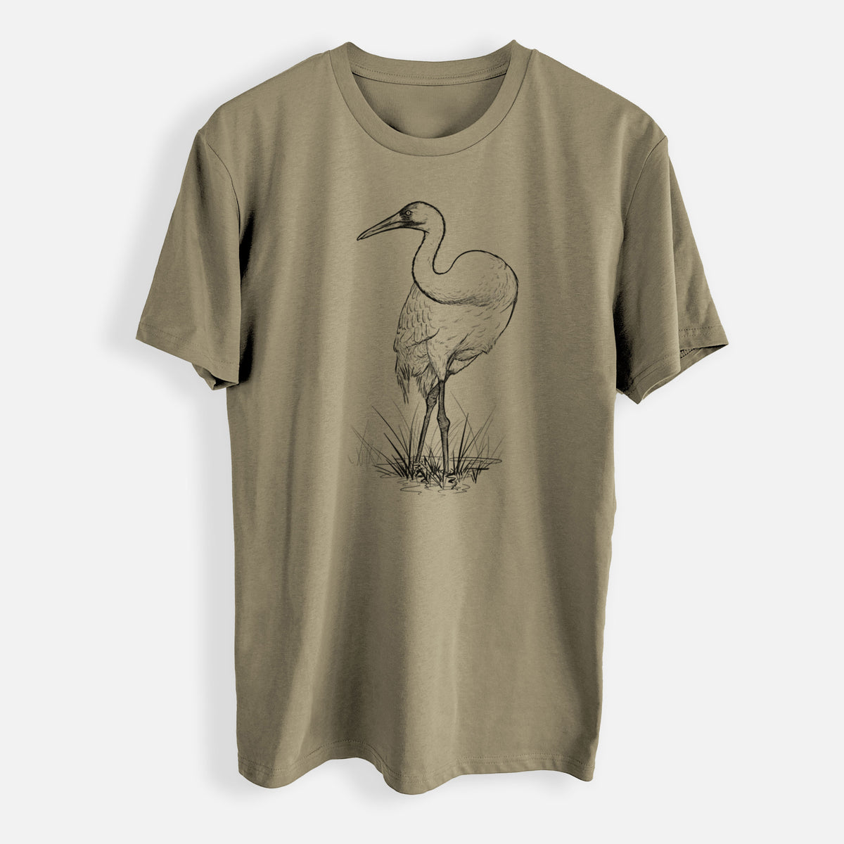 Whooping Crane - Grus americana - Mens Everyday Staple Tee