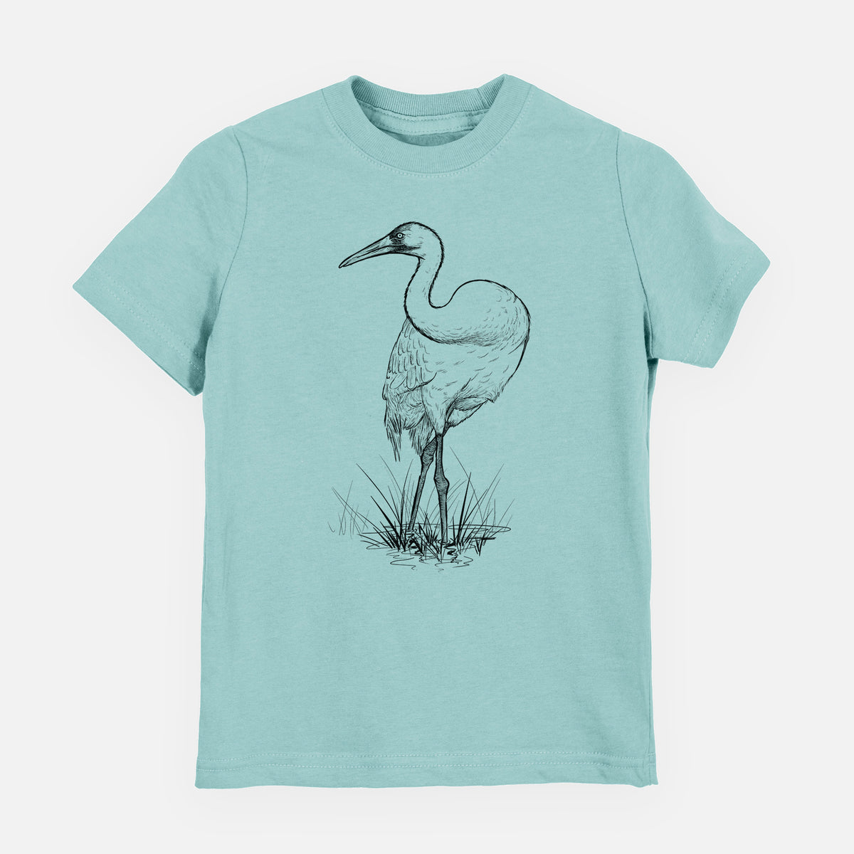 Whooping Crane - Grus americana - Youth Shirt