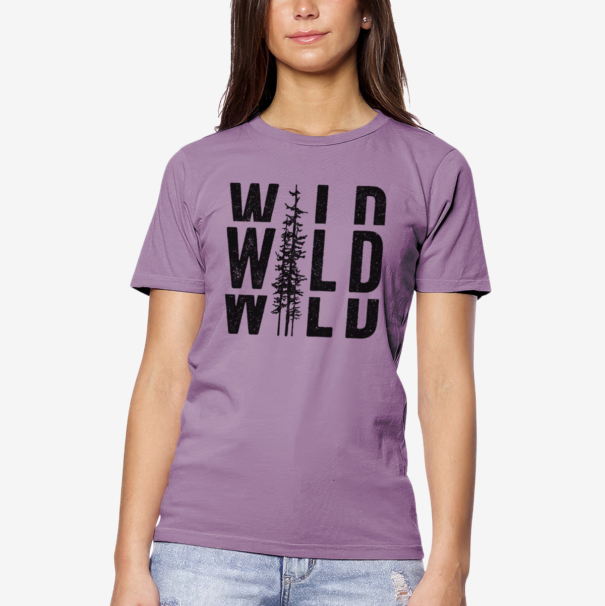 CLOSEOUT - Wild - Unisex Crewneck - Made in USA - 100% Organic Cotton