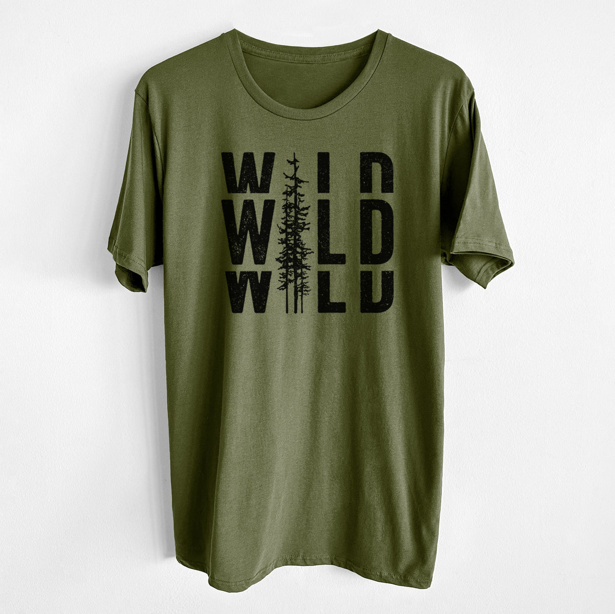 CLOSEOUT - Wild - Unisex Crewneck - Made in USA - 100% Organic Cotton