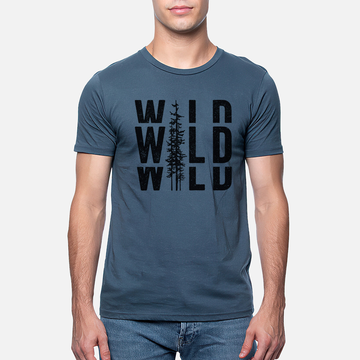 CLOSEOUT - Wild - Unisex Crewneck - Made in USA - 100% Organic Cotton