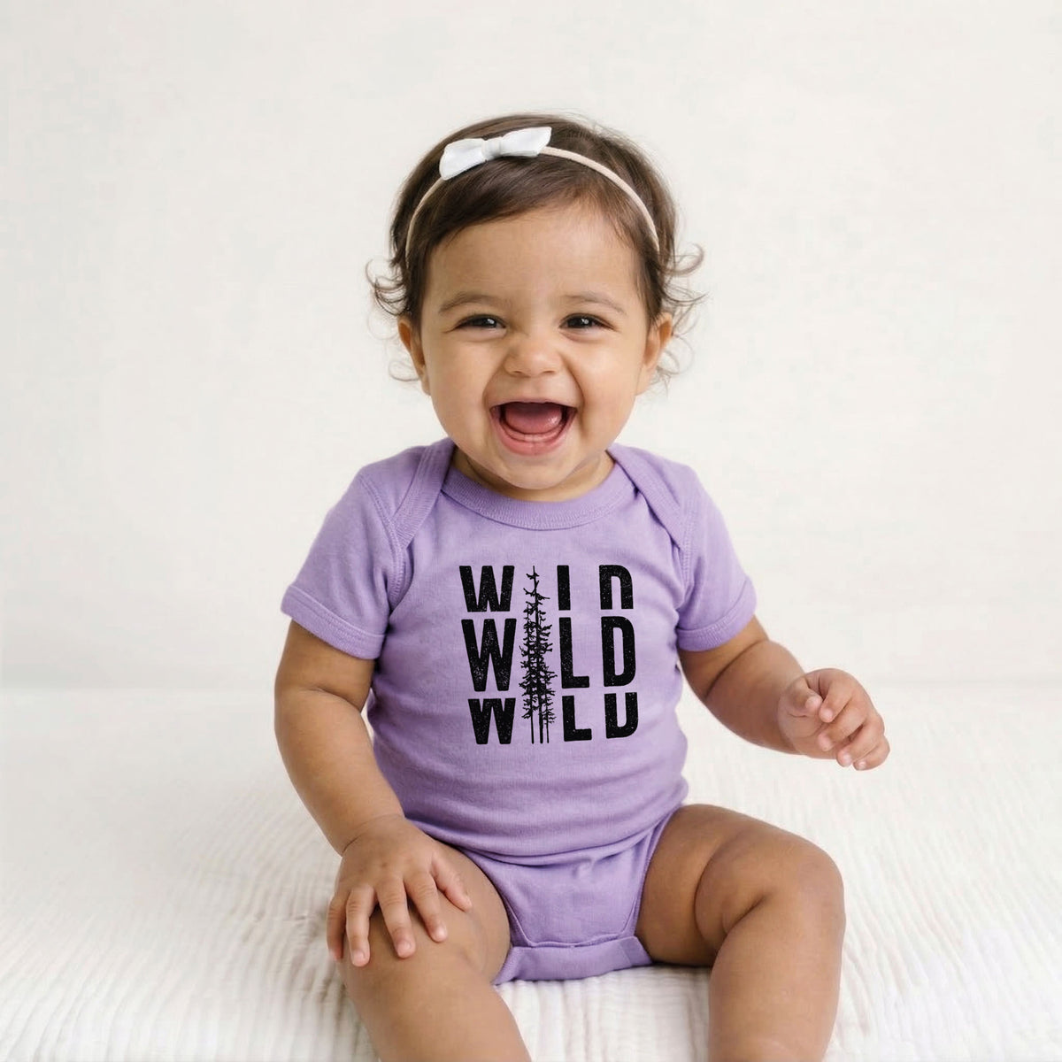 Wild - Baby Fine Jersey Bodysuit