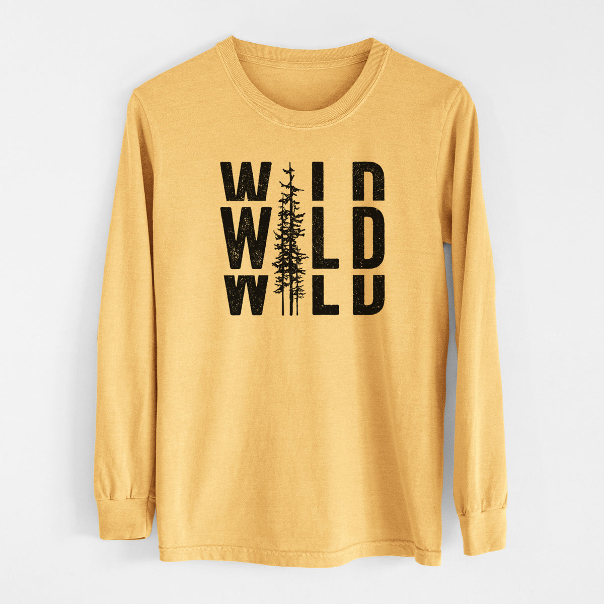 Wild - Men&#39;s Heavyweight 100% Cotton Long Sleeve