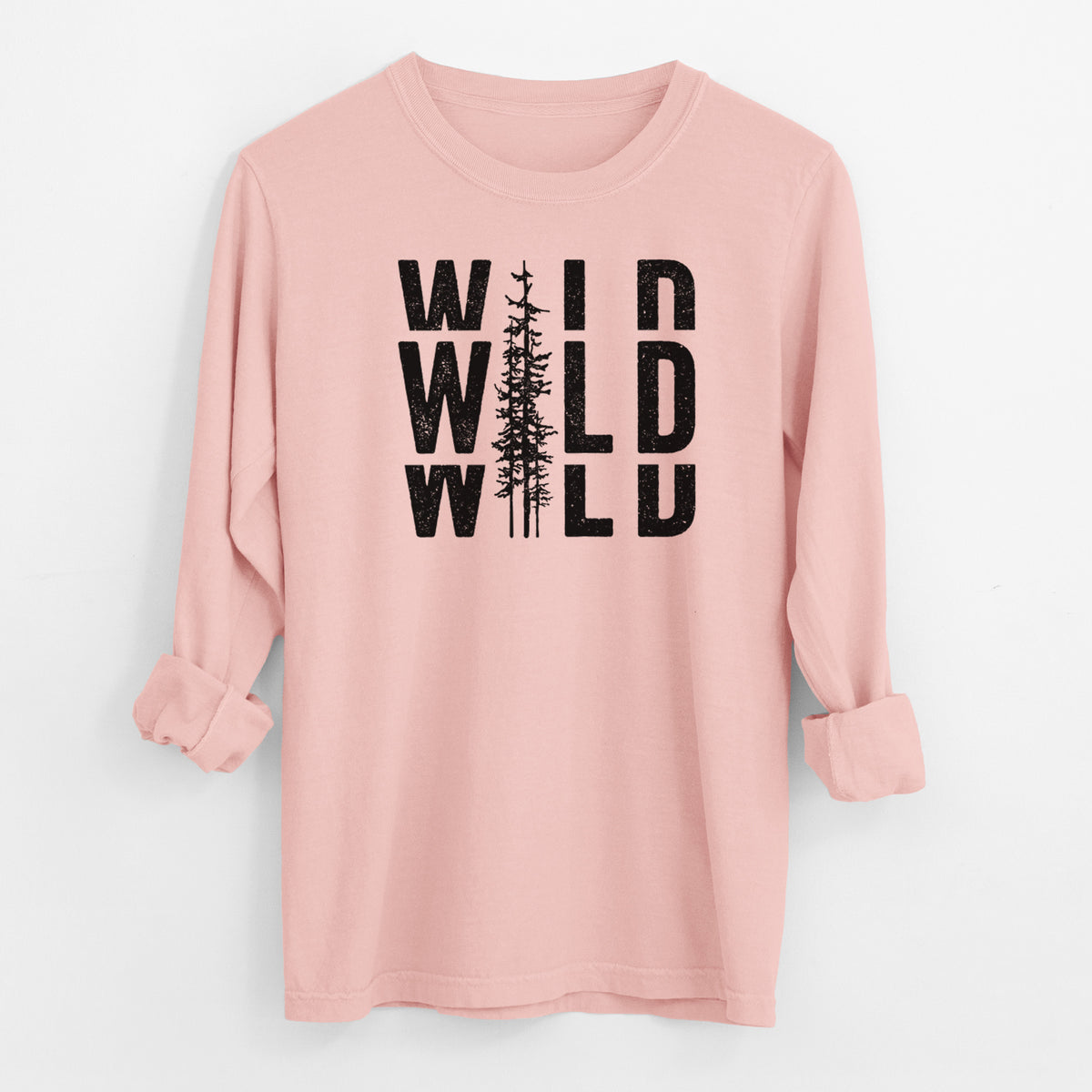 Wild - Men&#39;s Heavyweight 100% Cotton Long Sleeve