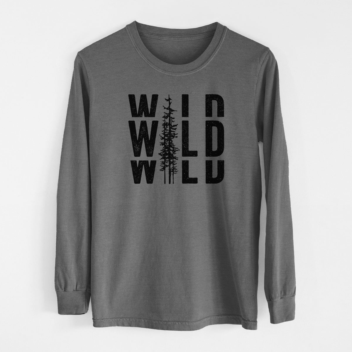 Wild - Men&#39;s Heavyweight 100% Cotton Long Sleeve